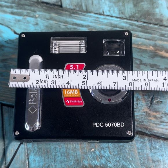 Vintage Polaroid PDC 5070BD Digital Camera 5.1 MP & Case - Picture 12 of 15